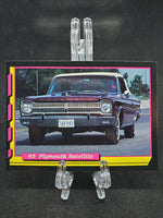 Muscle Cards II - '65 Plymouth Satellite - Top CollectiblesCollectible CardsMuscle Cards