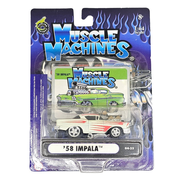 Muscle Machines - '58 Impala - 2004 - Top CollectiblesDiecastMuscle Machines