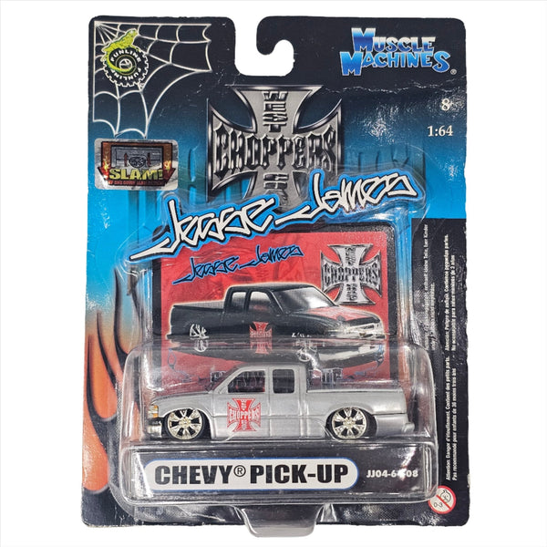 Muscle Machines - Chevy Pick - Up - 2004 West Coast Choppers Series - Top CollectiblesDiecastMuscle Machines