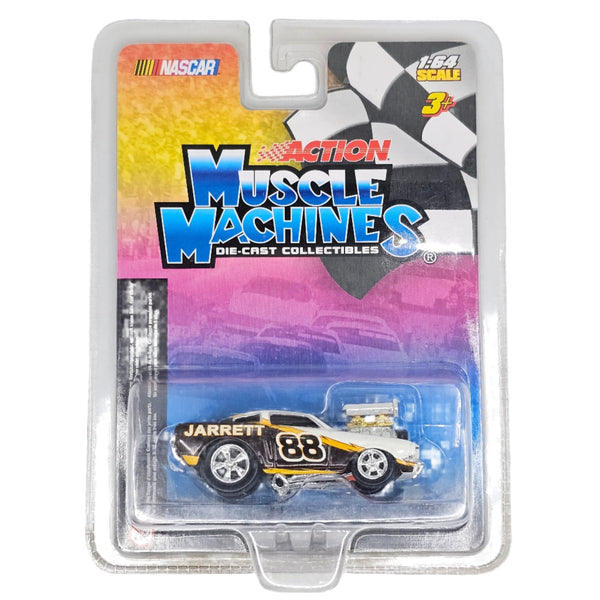 Muscle Machines - Dale Jarrett's '66 Shelby GT - 350 - 2005 Action Nascar Series - Top CollectiblesDiecastMuscle Machines