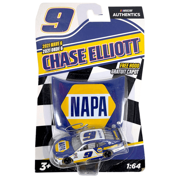 Nascar Authentics - Chase Elliott Chevrolet Camaro Stock Car - 2021 - Top CollectiblesDiecastNascar Authentics
