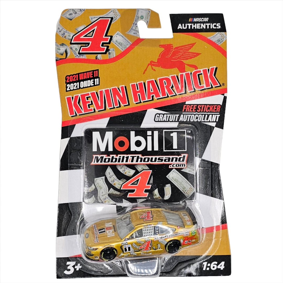 Nascar Authentics - Kevin Harvick Ford Mustang Stock Car - 2021 - Top CollectiblesDiecastNascar Authentics