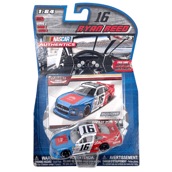 Nascar Authentics - Ryan Reed Ford Mustang Stock Car - 2017 - Top CollectiblesDiecastNascar Authentics