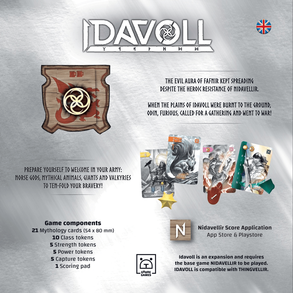 Nidavellir: Idavoll Expansion (EN) - Top CollectiblesBoard GameGrre Games