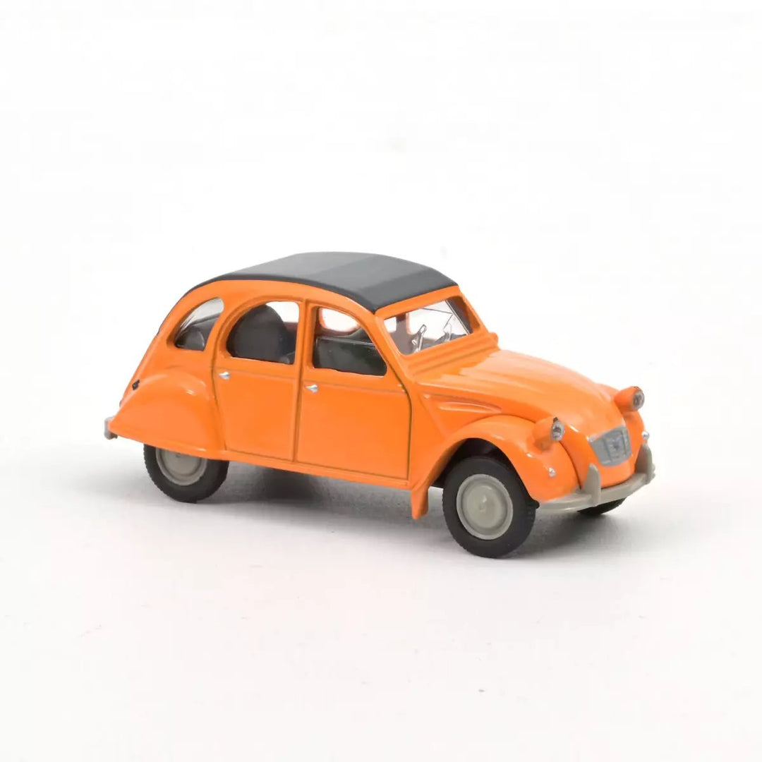 Norev - Citroën 2CV 1979 Mandarine Orange *1/54 Scale* - Top CollectiblesDiecastNorev