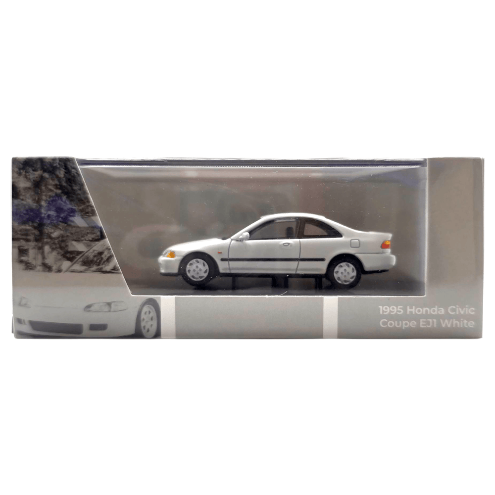 Para64 - 1995 Honda Civic Coupe EJ1 - White - Top CollectiblesDiecastPara64