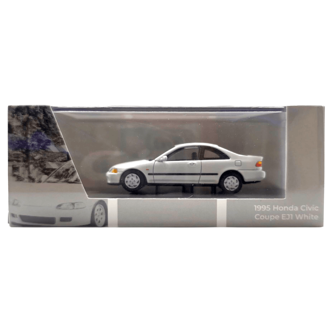 Para64 - 1995 Honda Civic Coupe EJ1 - White - Top CollectiblesDiecastPara64