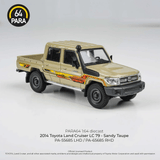 Para64 - 2014 Toyota Land Cruiser - LC 79 Sandy Taupe - Top CollectiblesDiecastPara64