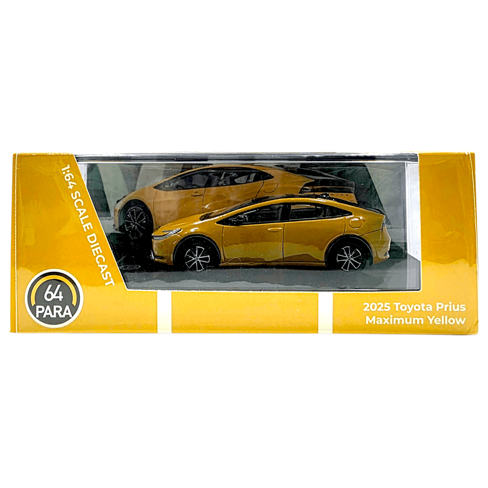 Para64 - 2023 Toyota Prius - Maximum Yellow / Karashi - Top CollectiblesDiecastPara64