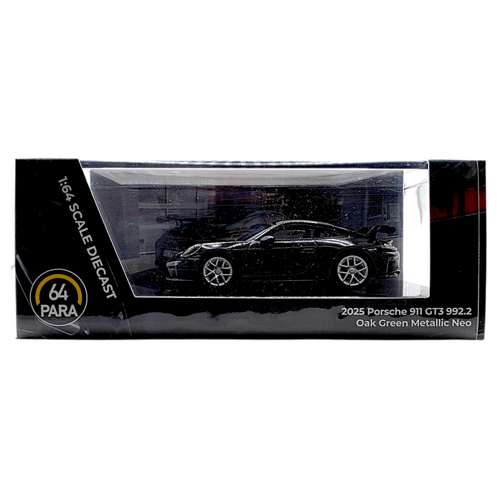 Para64 - 2025 Porsche 911 GT3 (992.2) Oak Green Metallic Neo - Top CollectiblesDiecastPara64