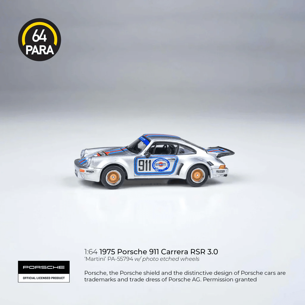 Para64 - Porsche 911 Carrera RSR 3.0 - Martini Racing - Top CollectiblesDiecastPara64