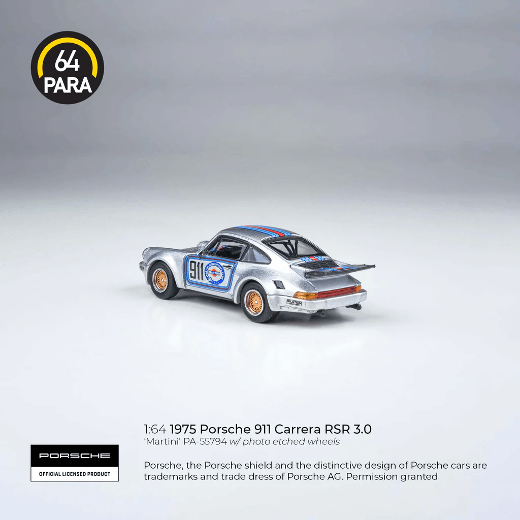 Para64 - Porsche 911 Carrera RSR 3.0 - Martini Racing - Top CollectiblesDiecastPara64