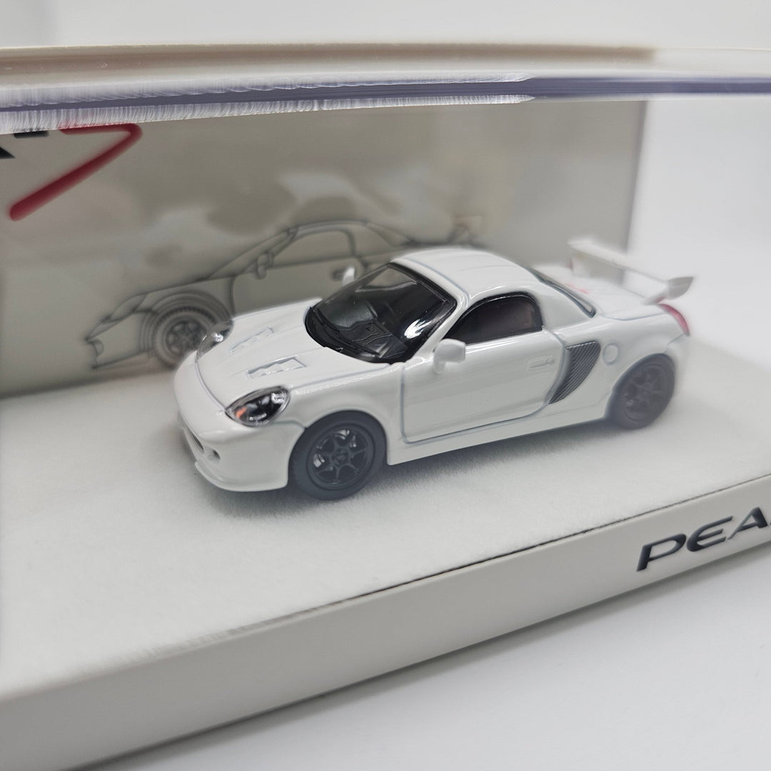 Peako 64 - Toyota MR - S Spyder - White - Top CollectiblesDiecastTPC