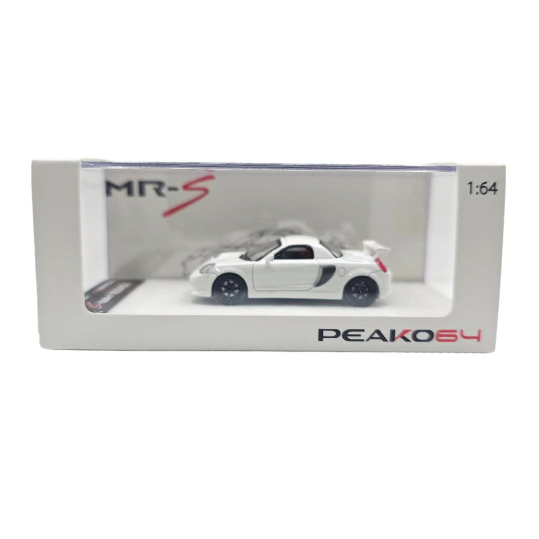 Peako 64 - Toyota MR - S Spyder - White - Top CollectiblesDiecastTPC