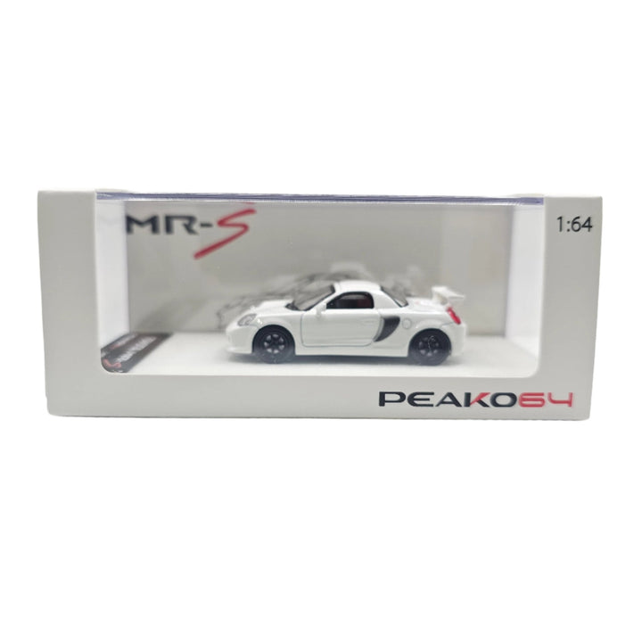 Peako 64 - Toyota MR - S Spyder - White - Top CollectiblesDiecastTPC