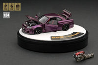 PGM X One Model - Nissan Skyline GT - R R34 Z - Tune "Midnight Purple" (Luxury Base) *Limited to 999 Pieces* - Top CollectiblesDiecastPGM