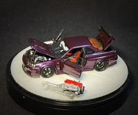 PGM X One Model - Nissan Skyline GT - R R34 Z - Tune "Midnight Purple" (Luxury Base) *Limited to 999 Pieces* - Top CollectiblesDiecastPGM