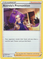 Pokemon - Acerola's Premonition - 129/172 - Uncommon - Sword & Shield: Brilliant Stars Series - Top CollectiblesCollectible CardsPokémon