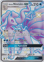 Pokemon - Alolan Ninetales GX - SV53/SV94 - Shiny Ultra Rare - Hidden Fates Series - Top CollectiblesCollectible CardsPokémon