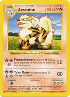 Pokemon - Arcanine - 23/102 - Uncommon (Shadowless) - Base Set Shadowless Series - Top CollectiblesCollectible CardsPokémon