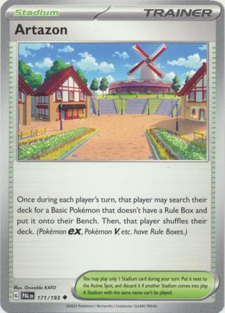 Pokemon - Artazon - 171/193 - Uncommon - Scarlet &amp; Violet: Paldea Evolved Series - Top CollectiblesCollectible CardsPokémon