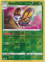 Pokemon - Beautifly - 008/196 - Holo Rare Reverse Holo - Sword & Shield: Lost Origin Series - Top CollectiblesCollectible CardsPokémon