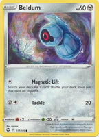 Pokemon - Beldum - 117/195 - Common - Sword & Shield: Silver Tempest Series - Top CollectiblesCollectible CardsPokémon