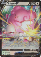 Pokemon - Blissey V - 119/198 - Ultra Rare - Sword & Shield: Chilling Top Collectibles Pokemon - Blissey V - 119/198 - Ultra Rare - Sword & Shield: Chilling Top Collectibles