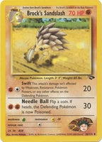 Pokemon - Brock's Sandslash - 36/132 - Uncommon Unlimited - Gym Challenge Series - Top CollectiblesCollectible CardsPokémon