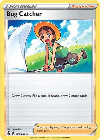 Pokemon - Bug Catcher - 226/264 - Uncommon - Sword & Shield: Fusion Strike Series - Top CollectiblesCollectible CardsPokémon