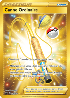 Pokemon - Canne Ordinaire - 215/202 - Secret Rare - Sword & Shield: Base Set Series - Top CollectiblesCollectible CardsPokémon