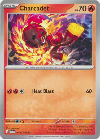 Pokemon - Charcadet - 040/198 - Common - Scarlet & Violet (Base Set) Serie - Top CollectiblesCollectible CardsPokémon