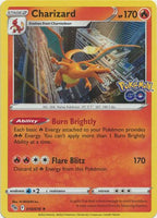 Pokemon - Charizard - 010/078 - Holo Rare - Pokemon Go Series - Top CollectiblesCollectible CardsPokémon