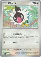 Pokemon - Chatot - 132/162 - Common - Scarlet & Violet: Temporal Forces Singles - Top CollectiblesCollectible CardsPokémon