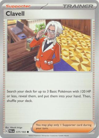 Pokemon - Clavell - 177/193 - Common - Scarlet &amp; Violet: Paldea Evolved Series - Top CollectiblesCollectible CardsPokémon