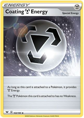 Pokemon - Coating M Energy - 163/185 - Uncommon - Sword & Shield: Vivid Voltage Series - Top CollectiblesCollectible CardsPokémon