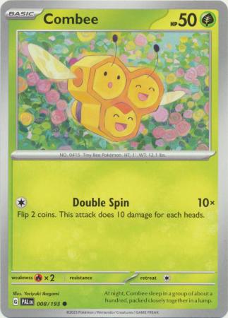 Pokemon - Combee - 008/193 - Common - Scarlet &amp; Violet: Paldea Evolved Series - Top CollectiblesCollectible CardsPokémon