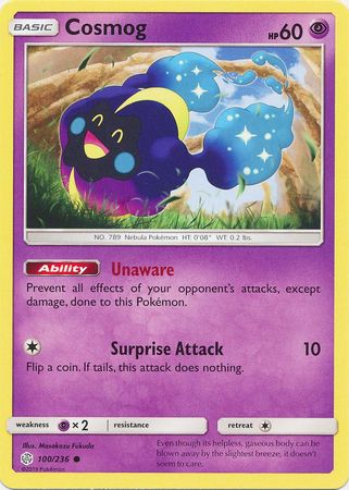 Pokemon - Cosmog - 100/236 - Common - Sun & Moon: Unified Minds Series - Top CollectiblesCollectible CardsPokémon