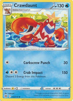 Pokemon - Crawdaunt - 033/172 - Uncommon - Sword & Shield: Brilliant Stars Series - Top CollectiblesCollectible CardsPokémon