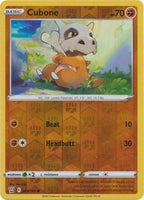 Pokemon - Cubone - 069/163 - Common Reverse Holo - Sword & Shield: Battle Styles Singles - Top CollectiblesCollectible CardsPokémon