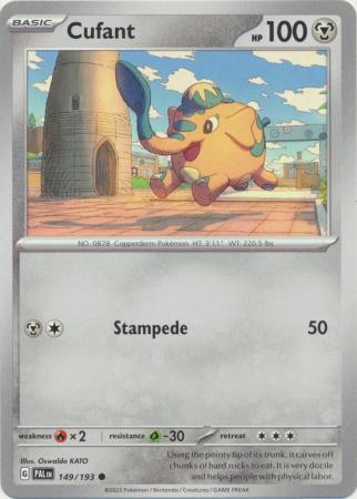 Pokemon - Cufant - 149/193 - Common - Scarlet &amp; Violet: Paldea Evolved Series - Top CollectiblesCollectible CardsPokémon