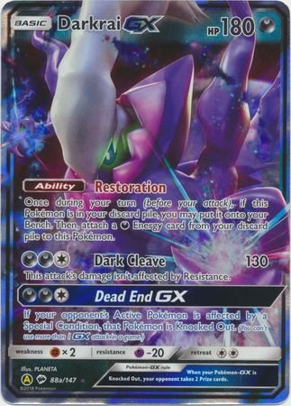 Pokemon - Darkrai GX - 88a/147 - Holo Promo - Sun & Moon Series - Top CollectiblesCollectible CardsPokémon