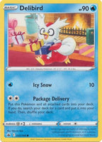 Pokemon - Delibird - 032/198 - Common - Sword & Shield: Chilling Reign Series - Top CollectiblesCollectible CardsPokémon