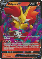 Pokemon - Delphox V - 027/196 - Ultra Rare - Sword & Shield: Lost Origin Series - Top CollectiblesCollectible CardsPokémon