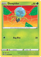 Pokemon - Dewpider - 019/264 - Common - Sword & Shield: Fusion Strike Series - Top CollectiblesCollectible CardsPokémon