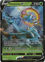 Pokemon - Dhelmise V - 009/072 - Ultra Rare - Shining Fates Series - Top CollectiblesCollectible CardsPokémon