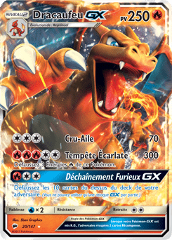 Pokemon - Dracaufeu GX - 20/147 - Ultra Rare - Sun & Moon: Burning Shadows Series - Top CollectiblesCollectible CardsPokémon