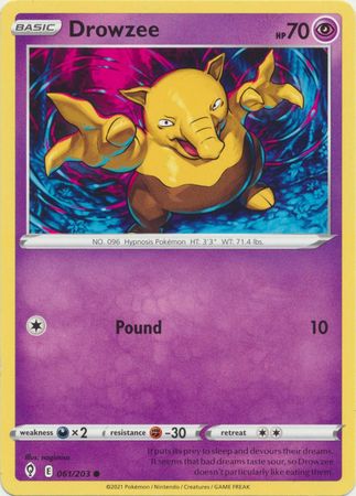 Pokemon - Drowzee - 061/203 - Common - Sword &amp; Shield: Evolving Skies Series - Top CollectiblesCollectible CardsPokémon