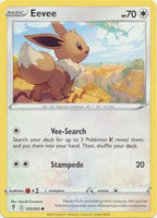 Pokemon - Eevee - 125/203 - Common - Sword & Shield: Evolving Skies Series - Top CollectiblesCollectible CardsPokémon