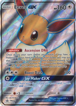 Pokemon - Eevee GX - SM242 - Promo - Sun & Moon Series - Top CollectiblesCollectible CardsPokémon